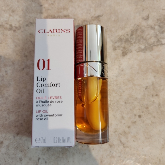 Clarins Other - Clarins Lip Comfort Oil, 0.24 Oz. - 01 Honey